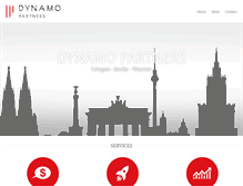 Tablet Screenshot of dynamopartners.com